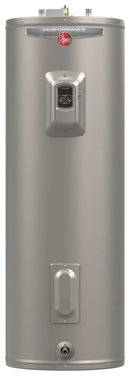 Rheem — Professional Classic Electric Short (Lowboy) with Side Water ...