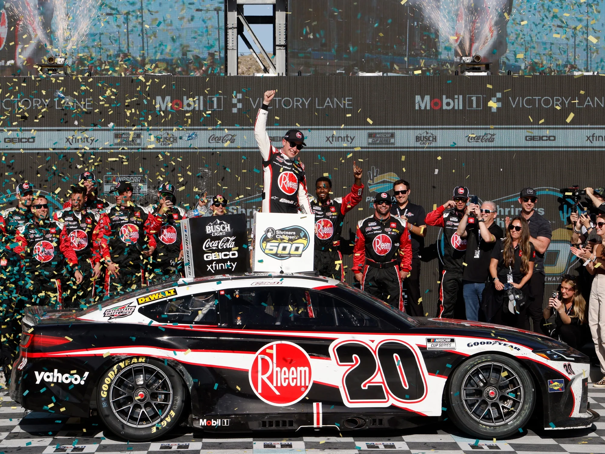Christopher Bell No. 20 Rheem Toyota at Phoenix Raceway 2024