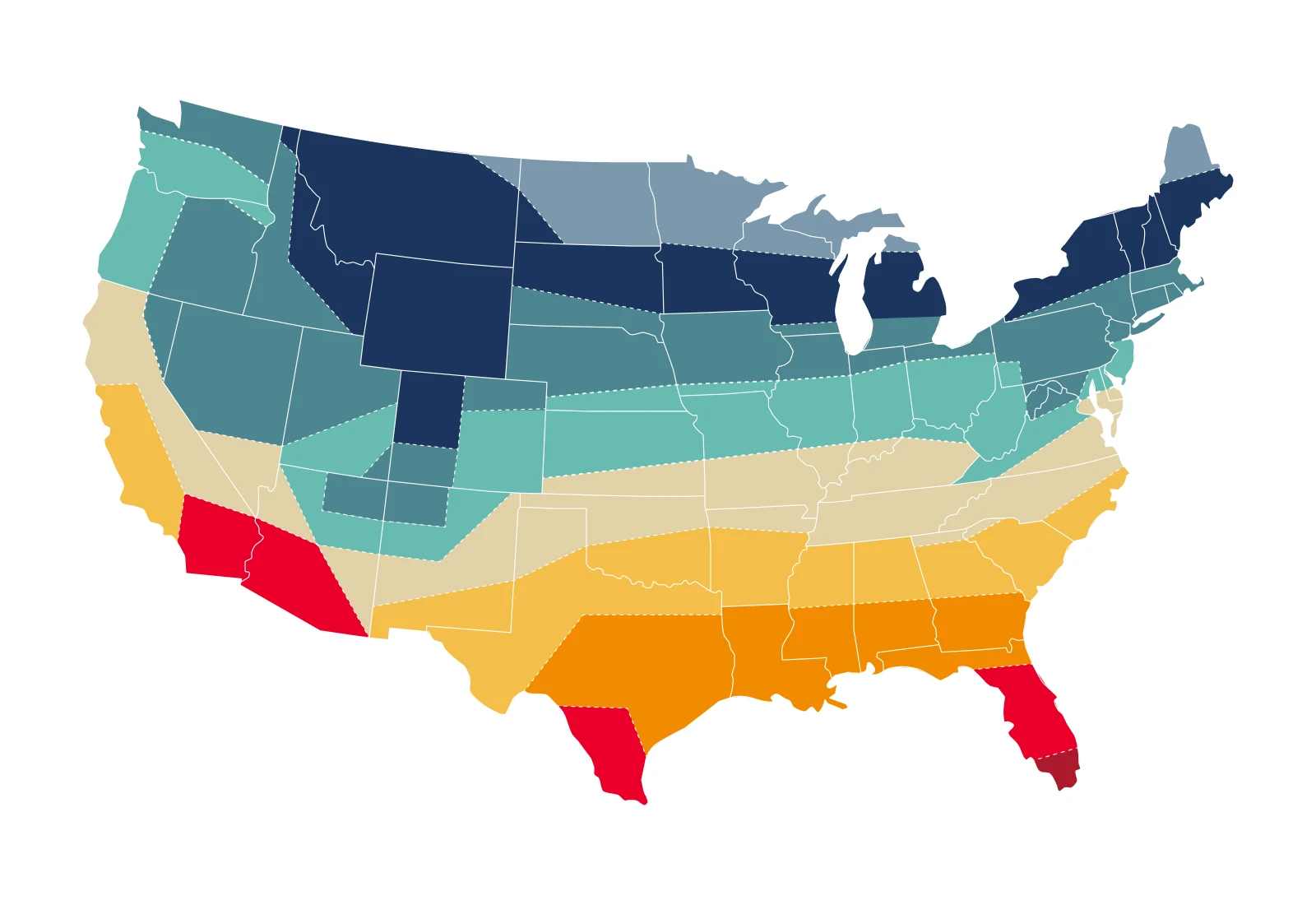 Hybrid Electric Heat Pump Water Heater sizing and regional considerations