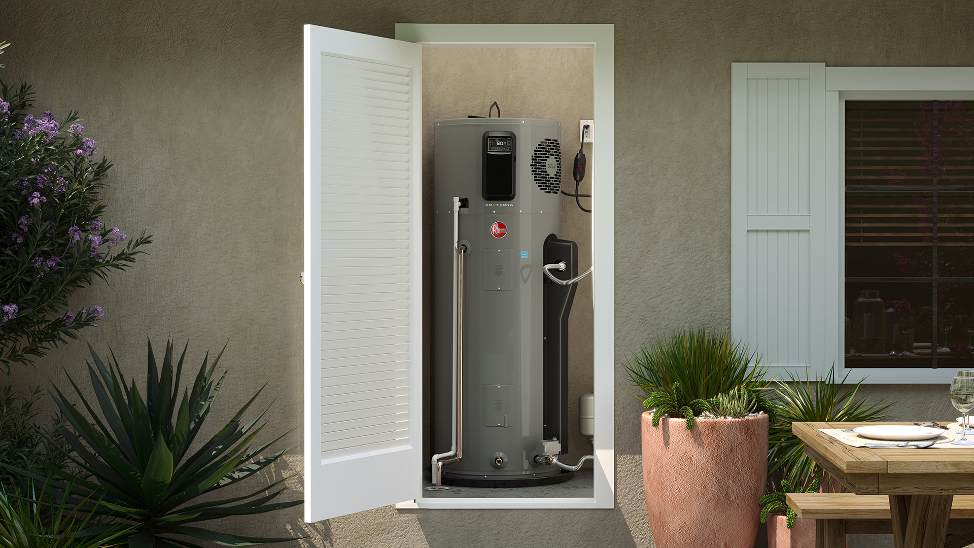 Rheem ProTerra Plug-in Heat Pump Water Heater